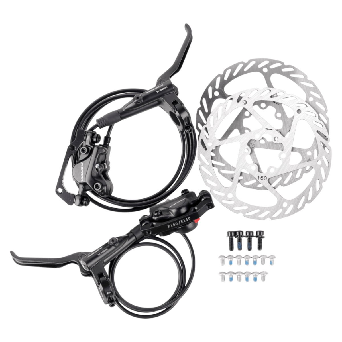 X-Spark Hydraulic Brake Set | The Bicycle Service Company