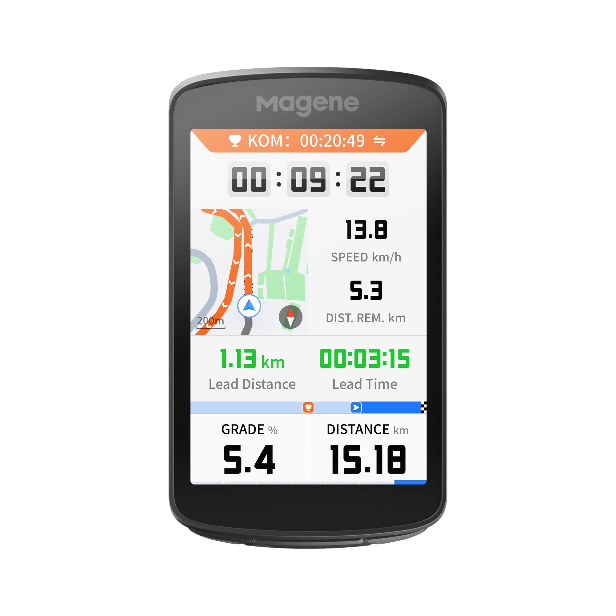 NEW - MAGENE C706 Smart Navigation GPS Bike Computer