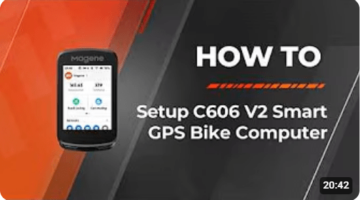 Magene C606 V2 Smart GPS Bike Computer | Installation, Activation & Essential Settings Guide