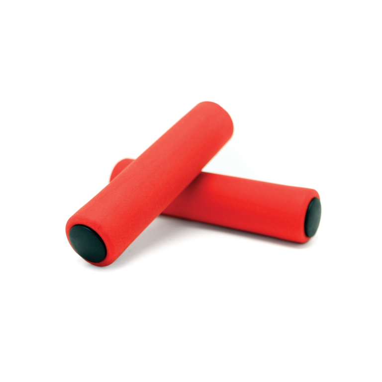 RYDER Red Silicon Grips