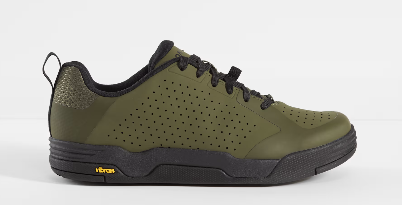 BONTRAGER Flatline MTB Shoes Size - Olive Grey/Black 44