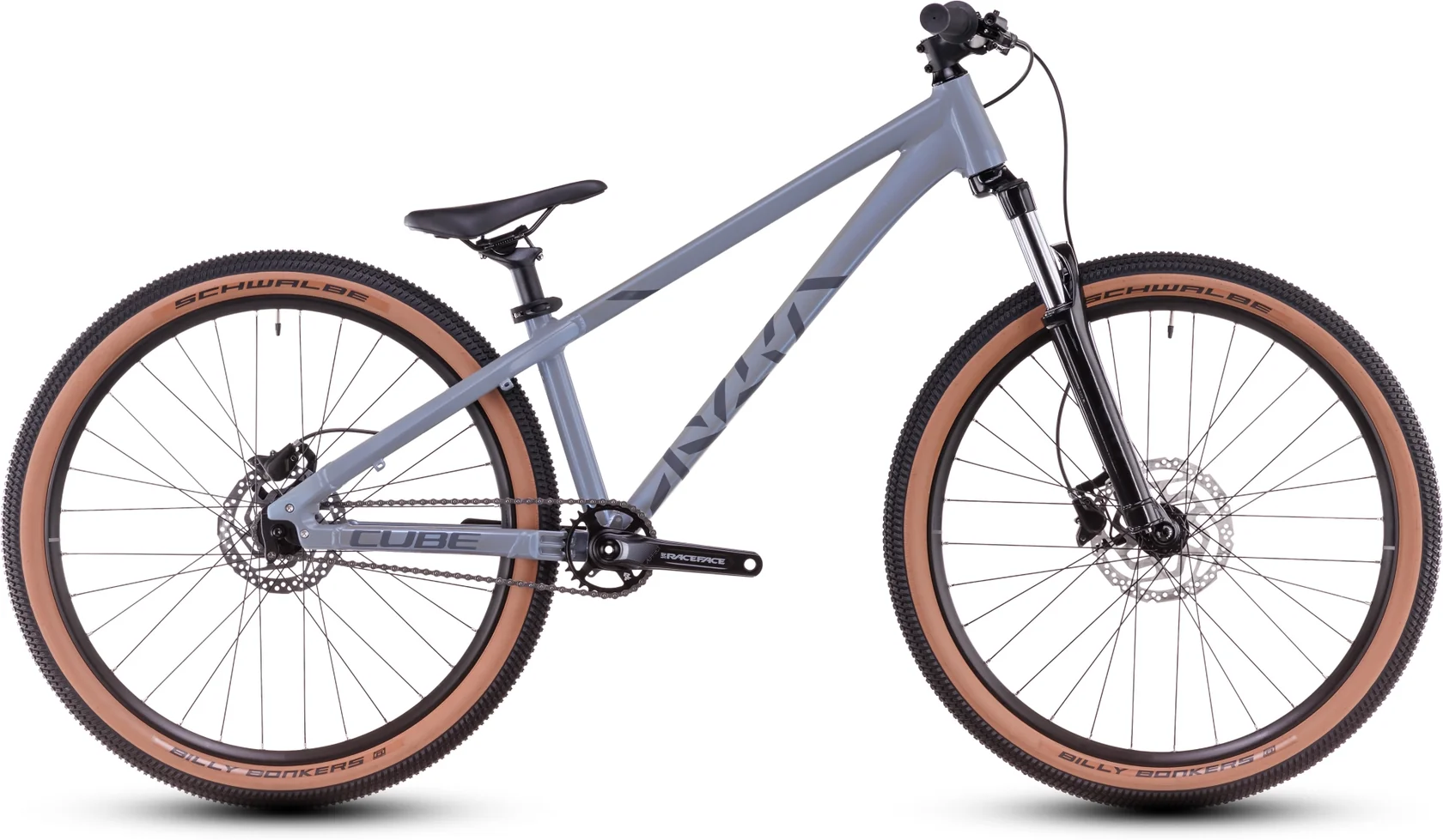 CUBE Flying Circus Dirt Jumper - Hazeblue & Reflex - Large
